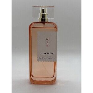 Ellen Tracy ROSE Eau De Parfum 3.4FlOz 100ml NEW Blends Floral, Fruit Last Scent